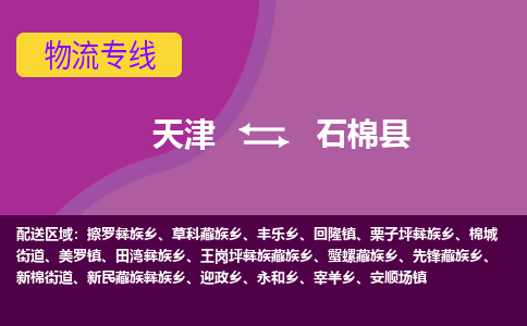 天津到石棉县物流公司,天津到石棉县货运,天津到石棉县物流专线