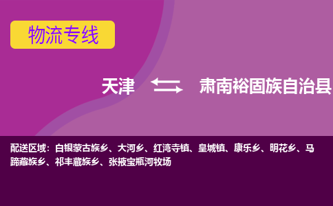 天津到肃南裕固族自治县物流公司,天津到肃南裕固族自治县货运,天津到肃南裕固族自治县物流专线