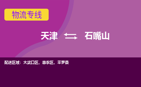 天津到石嘴山物流公司,天津到石嘴山货运,天津到石嘴山物流专线